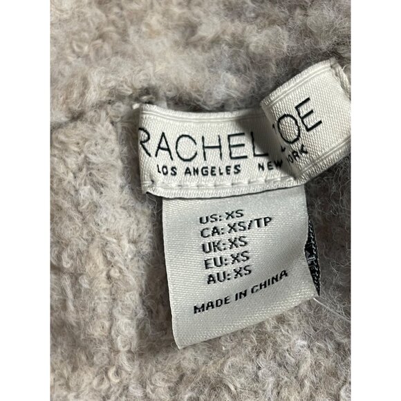 Rachel Zoe Womens Button Up Knit Sweater Size XS Beige Polyester Blend - Picture 3 of 6